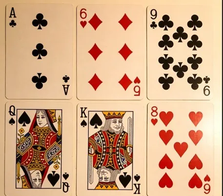 blue core playing card blue core playing card
